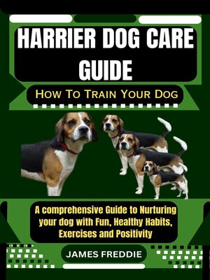 cover image of Harrier Dog care guide